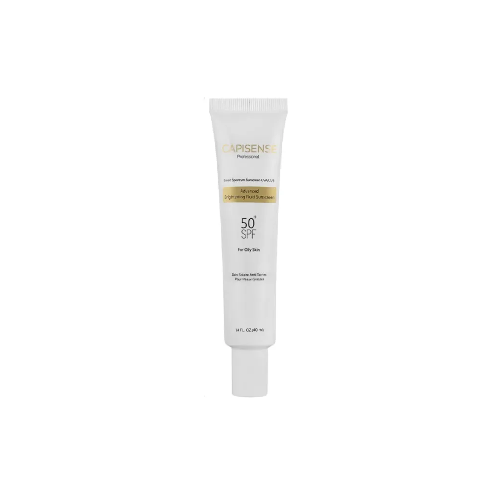 فلوئید ضد آفتاب روشن کننده با SPF50 مناسب پوست چرب حجم 40 میل کپیسنس