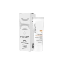 فلوئید ضد‌آفتاب ضد‌لک SPF50 فاقد رنگ حجم 50 میل ولندان