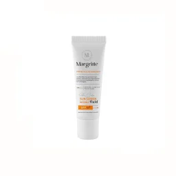 فلوئید ضد‌آفتاب SPF50 مناسب پوست‌های چرب و مستعد آکنه حجم 50 میل مارگریت