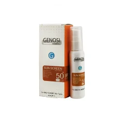 کرم ضد‌آفتاب SPF50 مناسب پوست‌های چرب و جوش‌دار فاقد رنگ حجم 40 میل گنوسی