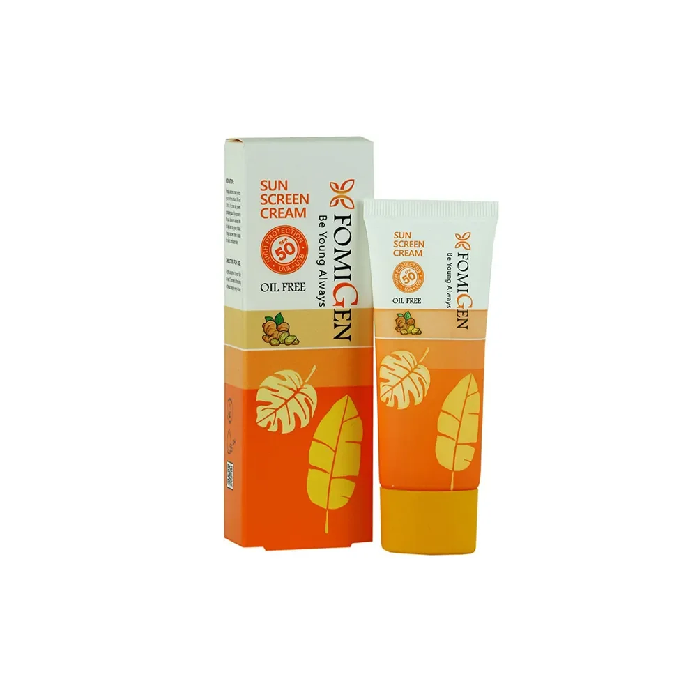 کرم ضد آفتاب با SPF50 بی رنگ حجم 40 میل فومیژن
