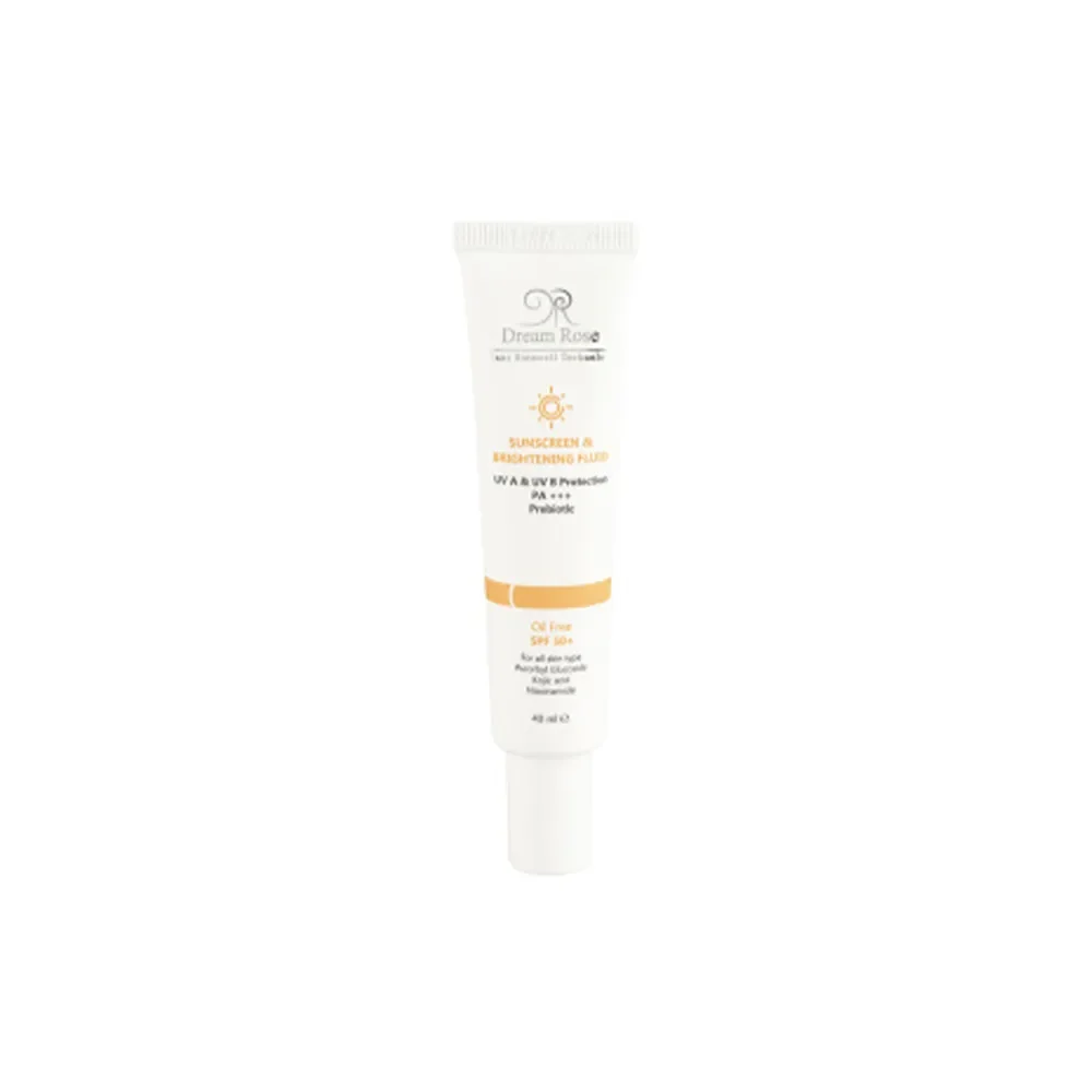 فلوئید ضد آفتاب با SPF50+ بدون چربی مناسب انواع پوست حجم 40 میل دریم رز