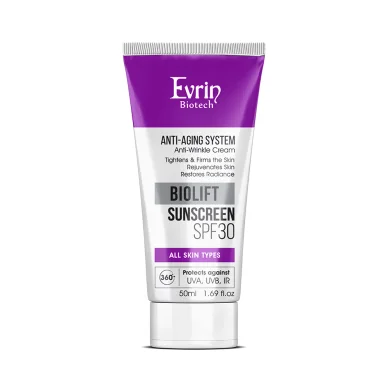 کرم ضد آفتاب و ضد چروک با SPF30 مدل بایولیفت حجم 50 میل اورین