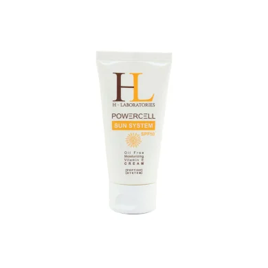 کرم ضد آفتاب با SPF50 بی رنگ بدون چربی حجم 50 میل اچ ال