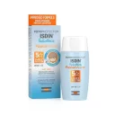 کرم ضد آفتاب با SPF50 بی رنگ مدل فیوژن واتر مناسب کودک حجم 50 میل ایزدین
