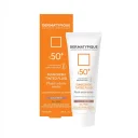 ضد آفتاب با SPF50 رنگی بژ طلایی مدل Tinted Fluid مناسب پوست چرب حجم 50 میل درماتیپیک