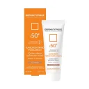 کرم ضد آفتاب با SPF50 رنگی بژ طلایی مدل Tinted Hydra مناسب پوست خشک حجم 50 میل درماتیپیک