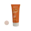 کرم ضد آفتاب با SPF30 رنگی مدل Vitamine E مناسب انواع پوست حجم 50 میل دلبان