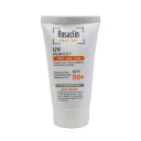 کرم ضد آفتاب با SPF50 رنگی بژ روشن مناسب پوست خشک و نرمال حجم 40 میل رزاکلین
