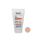 کرم ضد آفتاب با SPF50 رنگی بژ طبیعی مناسب پوست خشک و نرمال حجم 40 میل رزاکلین