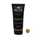 کرم ضد آفتاب با SPF50 رنگی بژ طبیعی مدل Rosa Sun مناسب پوست خشک حجم 40 میل رزالیا