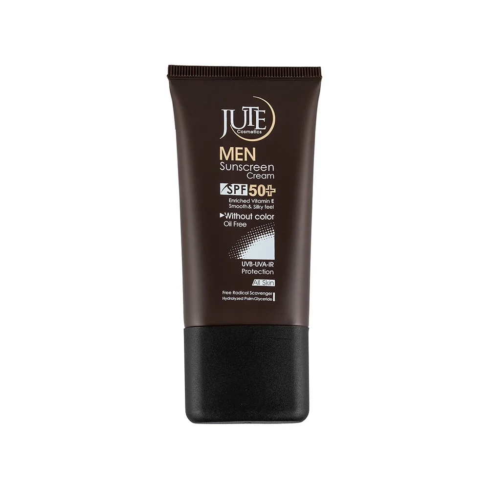 کرم ضد آفتاب با SPF50 بی رنگ مناسب آقایان حجم 40 میل ژوت