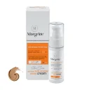 کرم ضد آفتاب با SPF50 رنگی بژ طبیعی مناسب پوست خشک و نرمال حجم 50 میل مارگریت