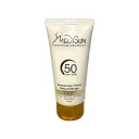 کرم ضد آفتاب با SPF50 رنگی بژ طبیعی مناسب پوست خشک و نرمال حجم 50 میل مدیسان