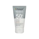 کرم ضد آفتاب با SPF50 رنگی بژ طبیعی مدل Whitevit حجم 40 میل ویتالیر