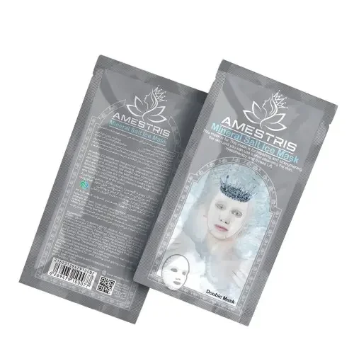 ماسک صورت ورقه ای آیس دابل مدل Mineral Salt وزن 25 گرم آمستریس