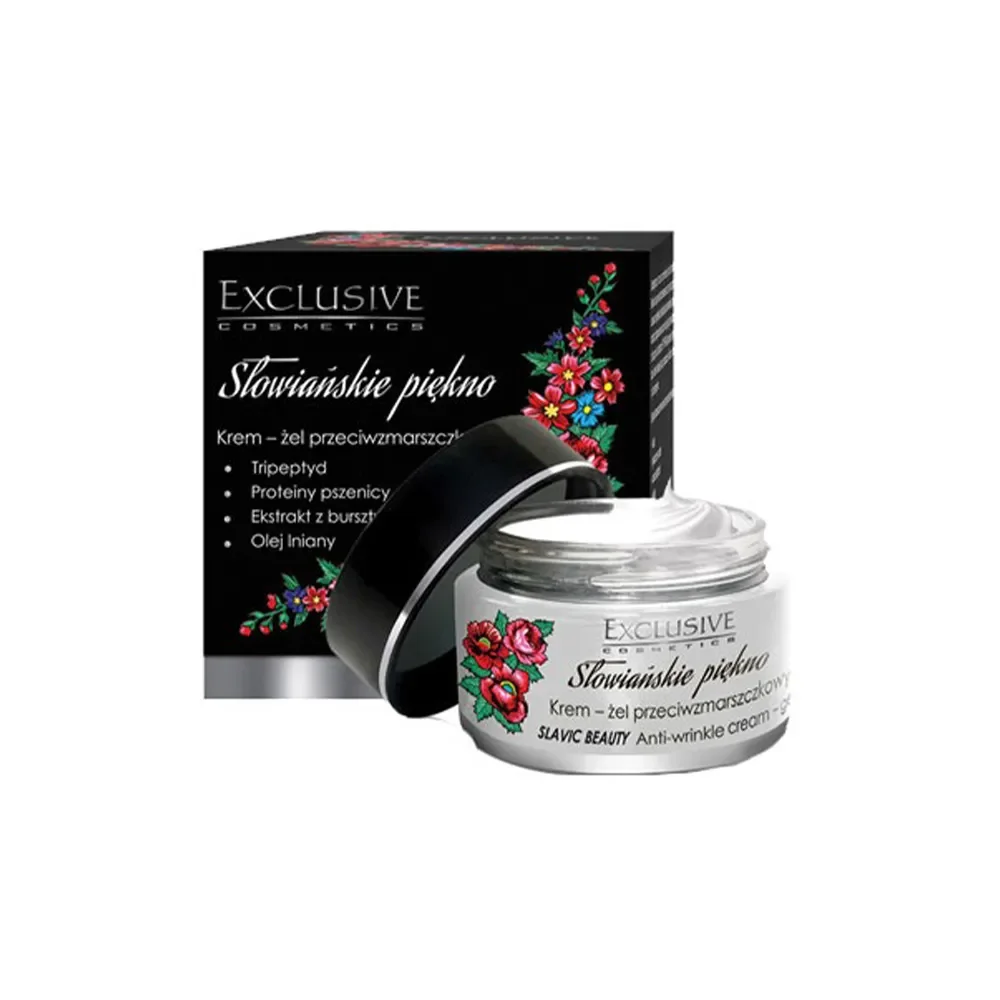 کرم ژل آبرسان و ضد چروک مدل اسلاویک بیوتی حجم 50 میل اکسکلوسیو