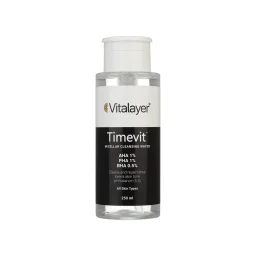 میسلار مدل TIMEVIT مناسب انواع پوست حجم 250 میل ویتالیر