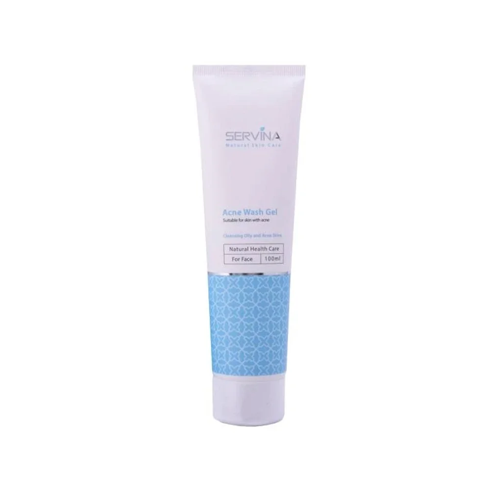 ژل شستشوی صورت Acne Wash حجم 100 میل سروینا