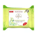دستمال مرطوب آرایشی حاوی عصاره خیار و آلوئه ورا مناسب پوست چرب بسته 27 عددی سون کویین
