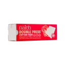 پد پاک کننده آرایش مدل Double Press بسته 120 عددی ناژه