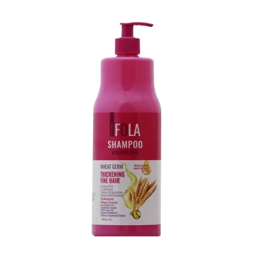 شامپو حجم‌دهنده مو حاوی عصاره جوانه گندم حجم 1000 میل اف فولا