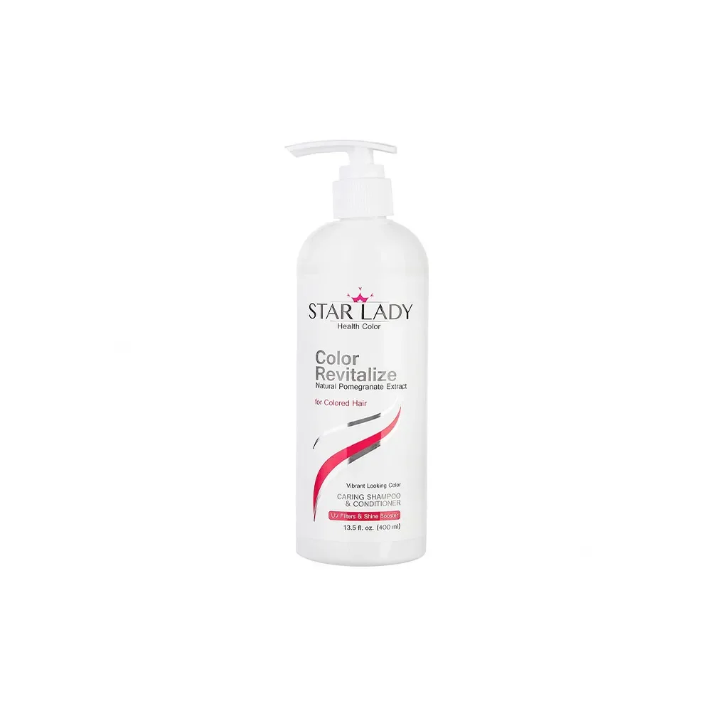 شامپو مدل Color Revitalize مناسب موهای رنگ شده حجم 400 میل استار لیدی