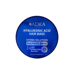 ماسک مو با آبکشی هیالورونیک اسید فاقد سولفات حجم 400 میل آدرا