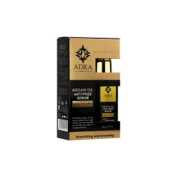 سرم مو مغذی و آنتی فریز حاوی روغن آرگان حجم 80 میل آدرا
