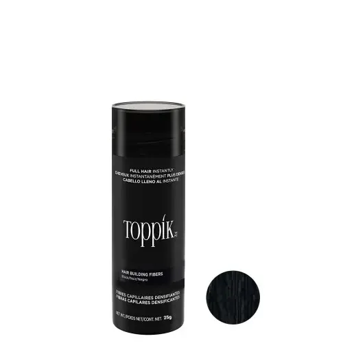پودر پرپشت کننده مو کد 1 Noir Black وزن 25 گرم تاپیک