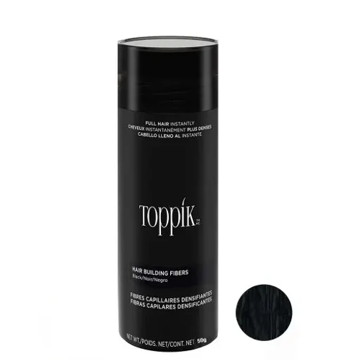 پودر پرپشت‌کننده مو کد 1 Noier Black مدل 50 گرم تاپیک