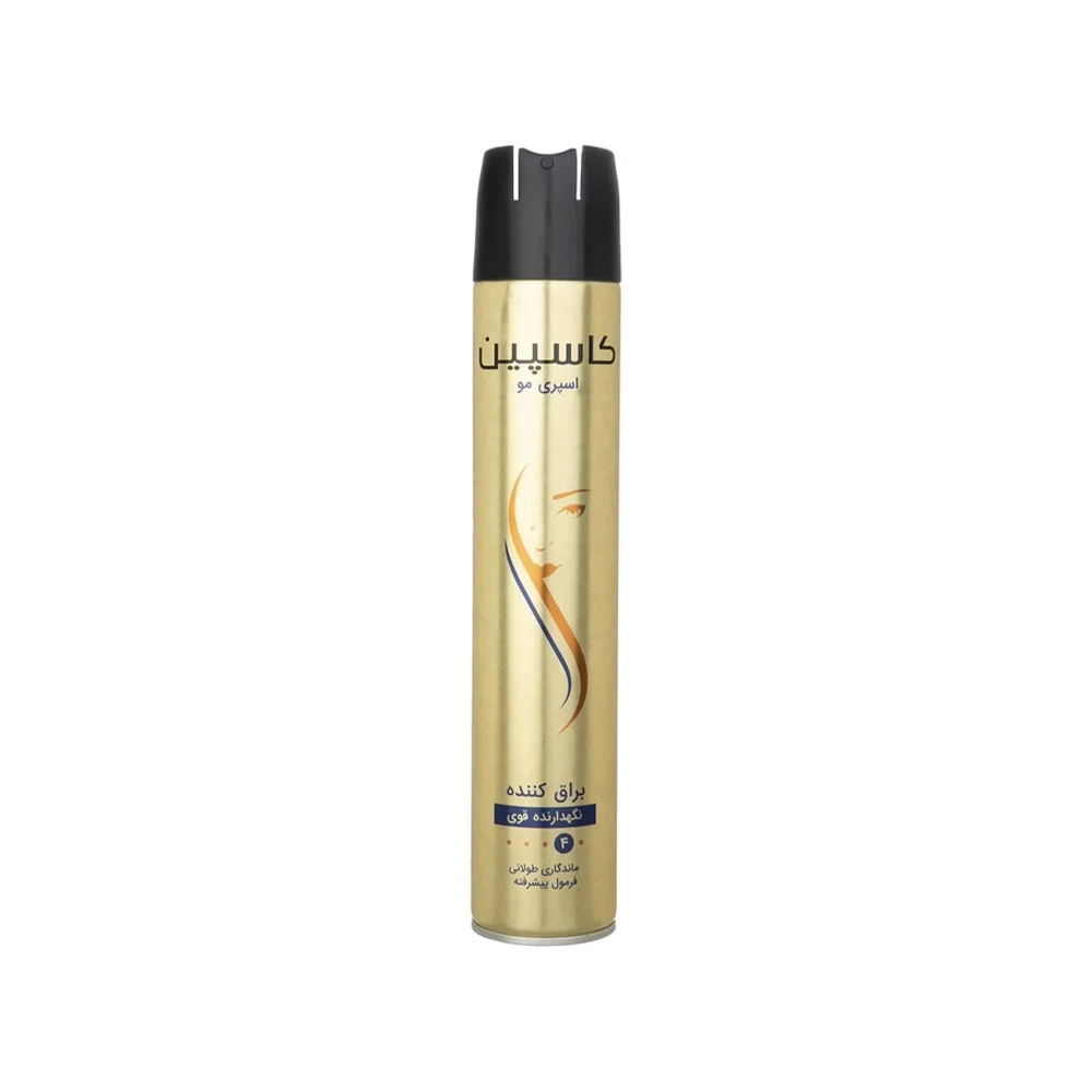 اسپری براق کننده مو مدل Glossy حجم 500 میل کاسپین