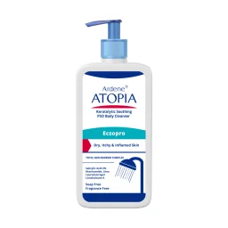 بالم شوینده بدن لایه بردار پوست Eczopro حجم 500 میل آردن اتوپیا