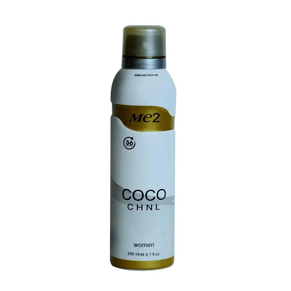 اسپری بدن زنانه مدل Chanel Coco حجم 200 میل می تو