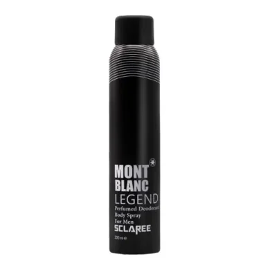 اسپری بدن مردانه مدل Mont Blanc Legend حجم 200 میل اسکلاره