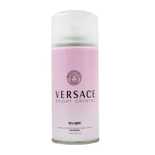 اسپری بدن زنانه مدل Versace Bright حجم 150 میل اسکلاره
