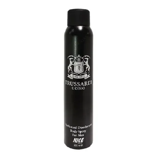 اسپری بدن مردانه مدل Trussardi Uomo حجم 200 میل نایس