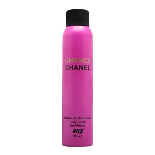 اسپری بدن زنانه مدل Chanel Chance حجم 200 میل نایس