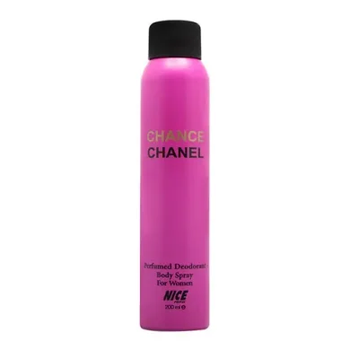 اسپری بدن زنانه مدل Chanel Chance حجم 200 میل نایس