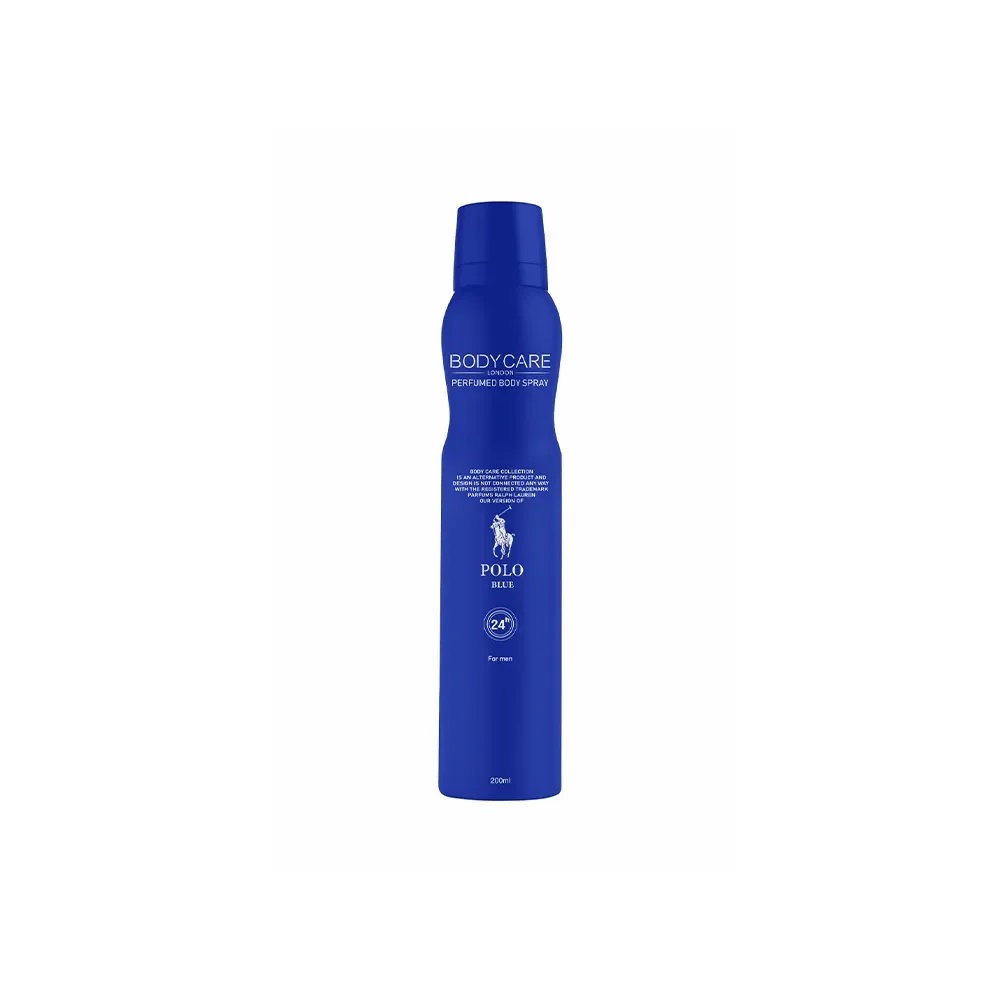 اسپری بدن مردانه مدل Polo Blue حجم 200 میل بادی کر