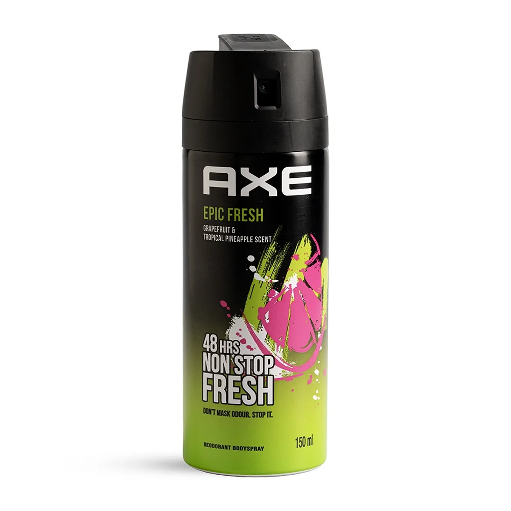 اسپری خوشبو کننده بدن مردانه مدل Epic Fresh حجم 150 میل آکس