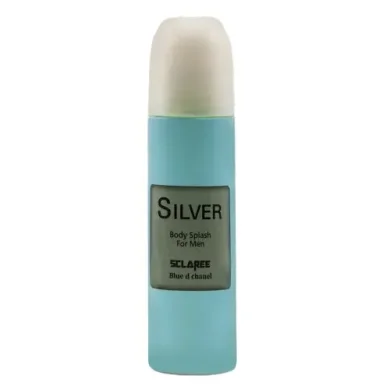 بادی اسپلش مردانه مدل Silver حجم 250 میل اسکلاره