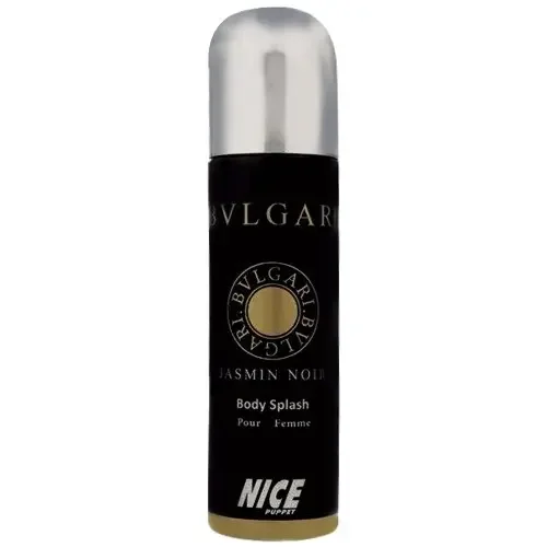 بادی اسپلش زنانه مدل Bvlgari Jasmin Noir حجم 250 میل نایس