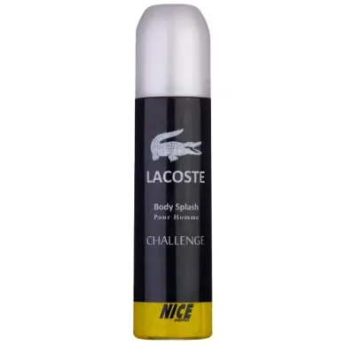 بادی اسپلش مردانه مدل Lacoste Challenge حجم 250 میل نایس