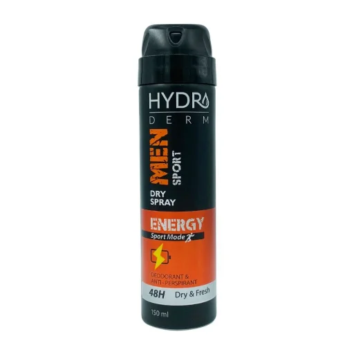 اسپری دئودورانت و ضدتعریق آقایان مدل Sport Energy حجم 150 میل هیدرودرم