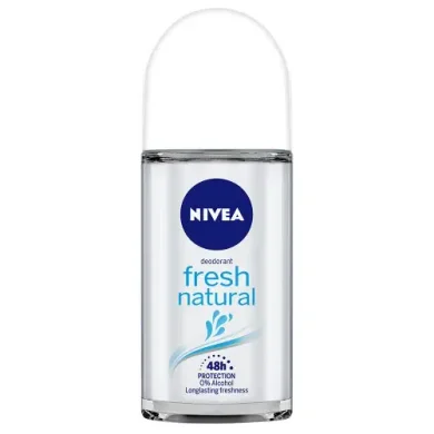 رول دئودورانت زنانه مدل Fresh Natural حجم 50 میل نیوآ