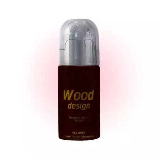 مام رول مردانه مدل Wood Design حجم 60 میل اسکلاره