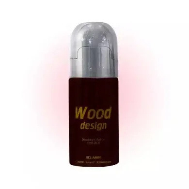 مام رول مردانه مدل Wood Design حجم 60 میل اسکلاره