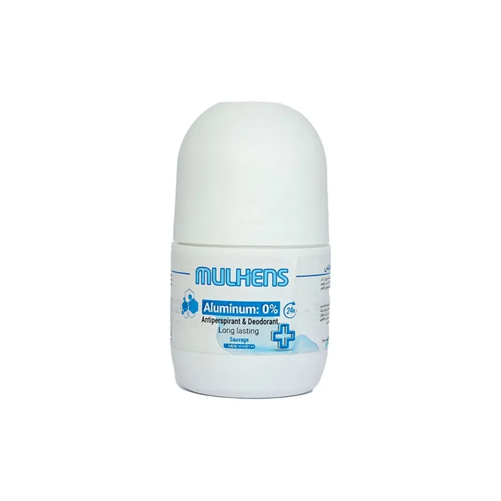 دئودورانت فاقد آلومینیوم مدل Mulhens Sauvage حجم 50 میل مولهنس