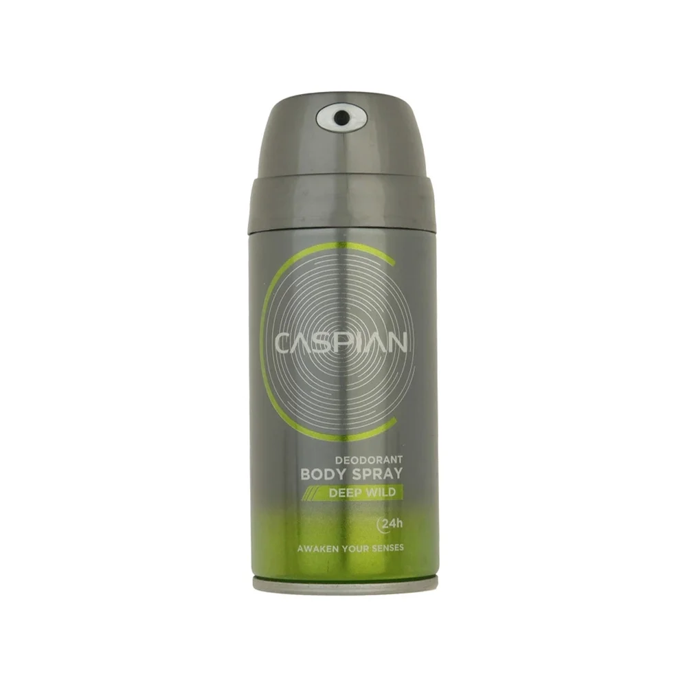 اسپری دئودورانت بدن مردانه Deep Wild حجم 150 میل کاسپین